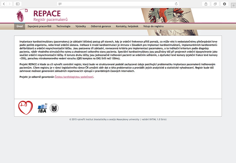 REPACE: registry of pacemakers